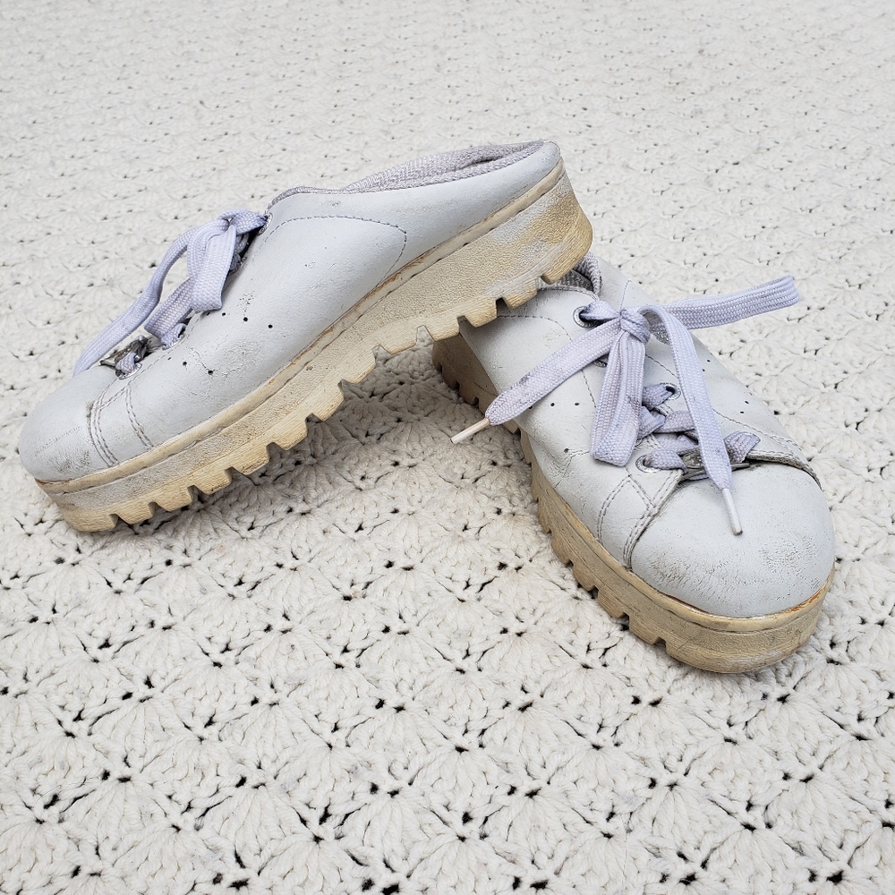 Vintage Skechers Active Platform Chunky Sole 90s Y2K Shoes Sneakers Mules